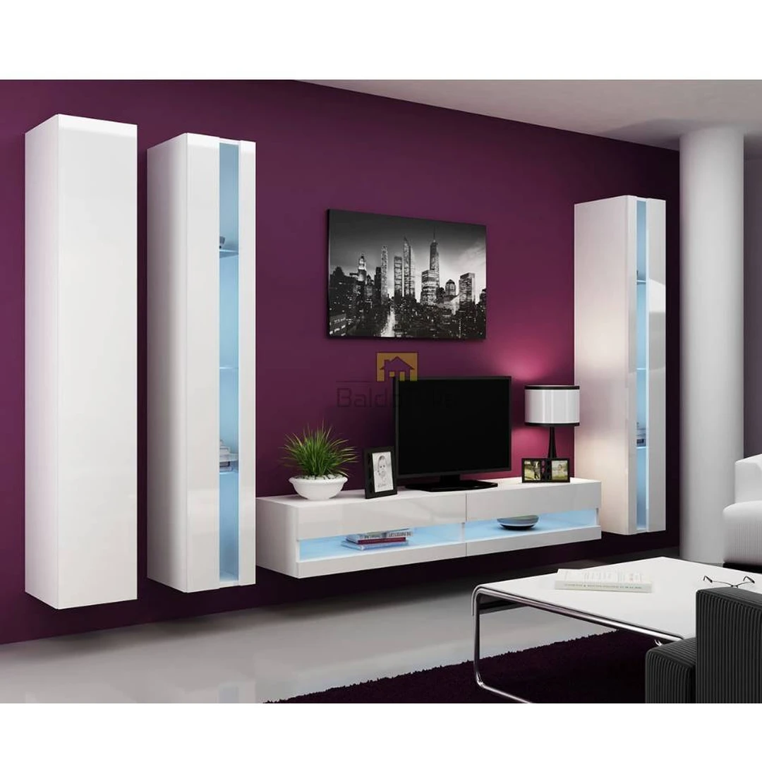 Moderni VIGO spinta su vitrinomis ir TV staliuku