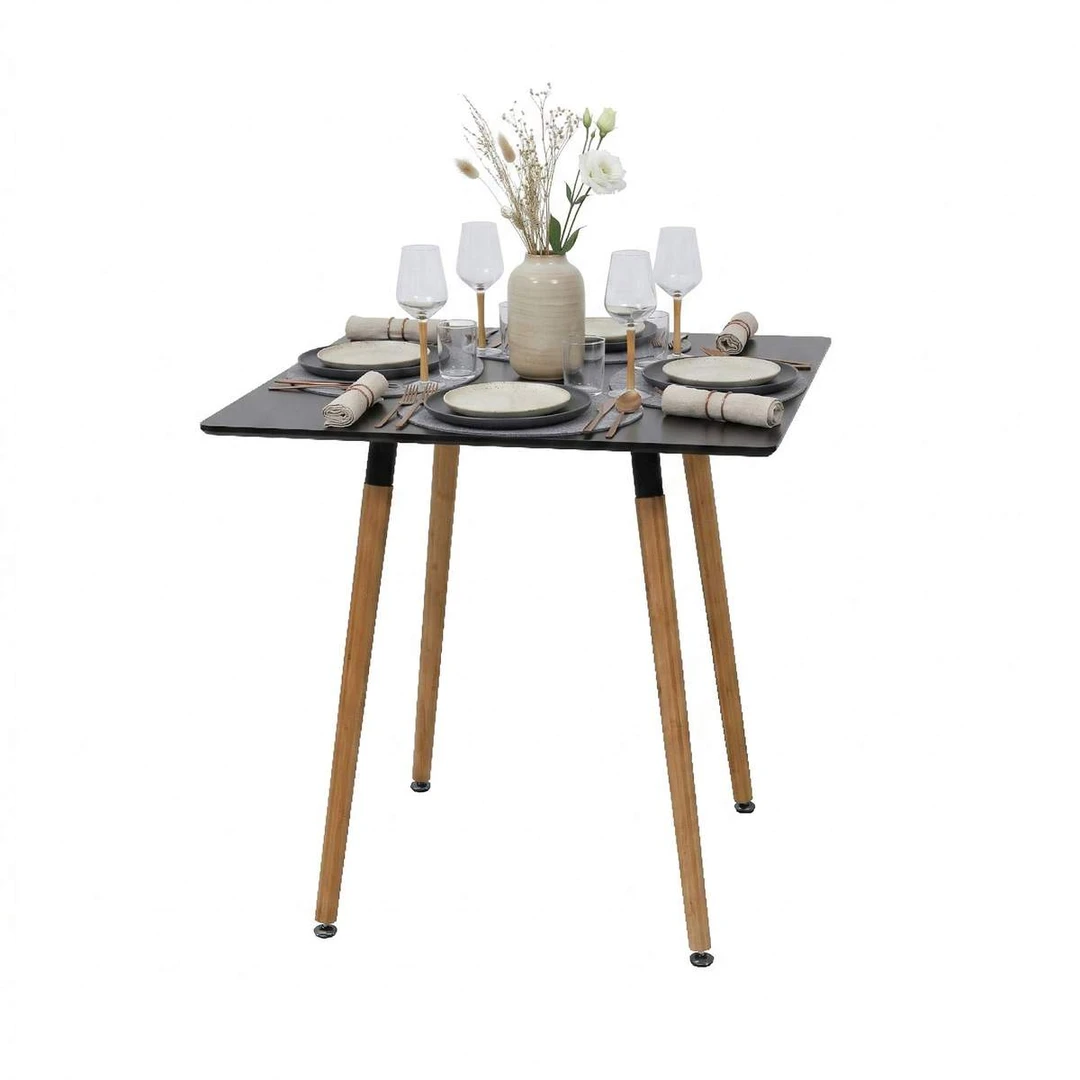 Virtuvės stalas Relaxdays, iki 4 asmenų, 75 × 75 × 75 cm - Stalai