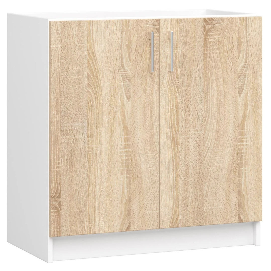 LIMA kolekcijos virtuvės spintelė su sonomos ąžuolo priekiu