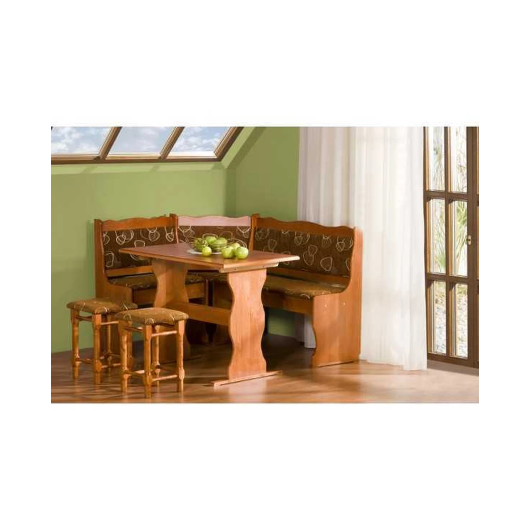 Ergonominis kampinis suolas 147x107x35