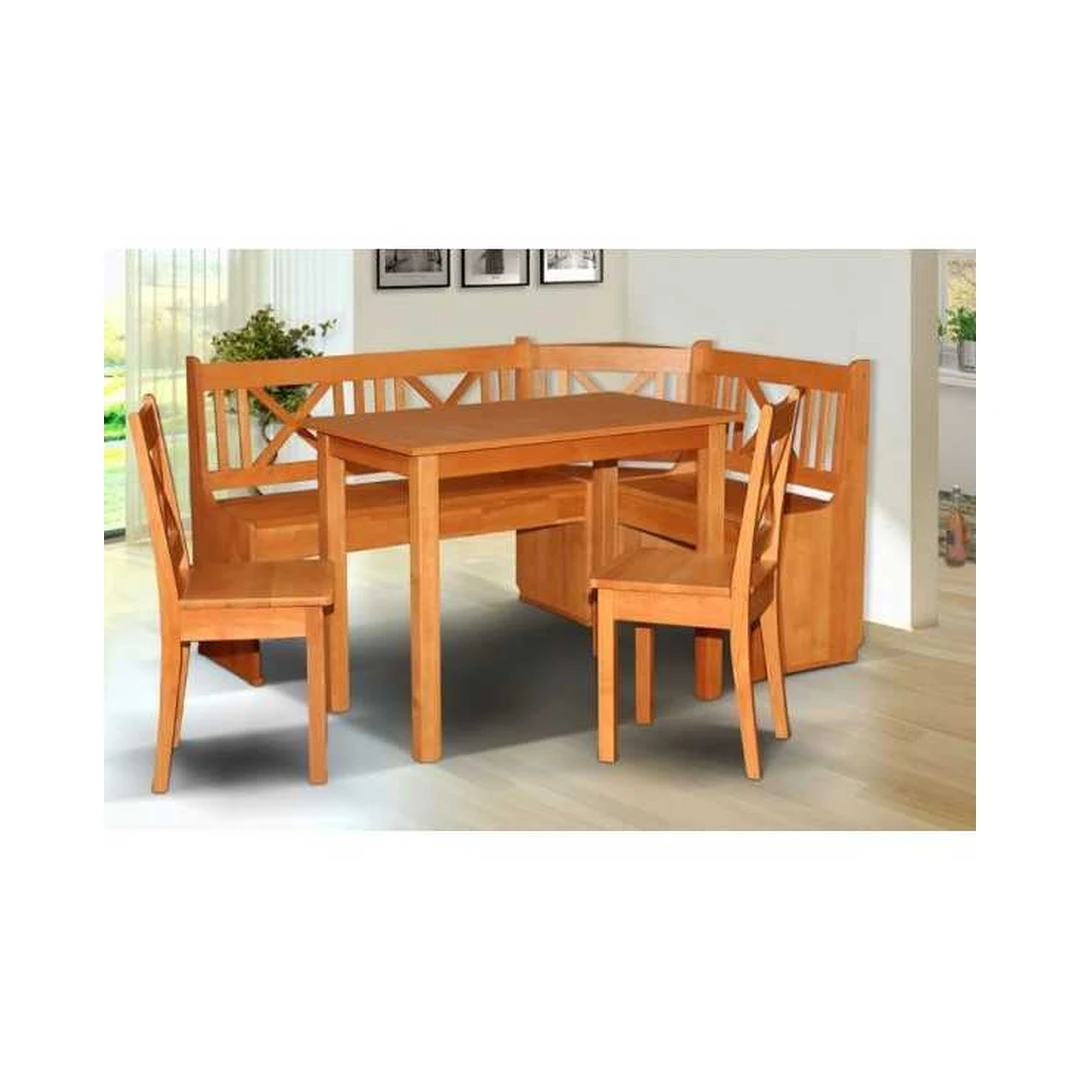 Ergonomiškas kampinis suolas – 157x117x34 cm