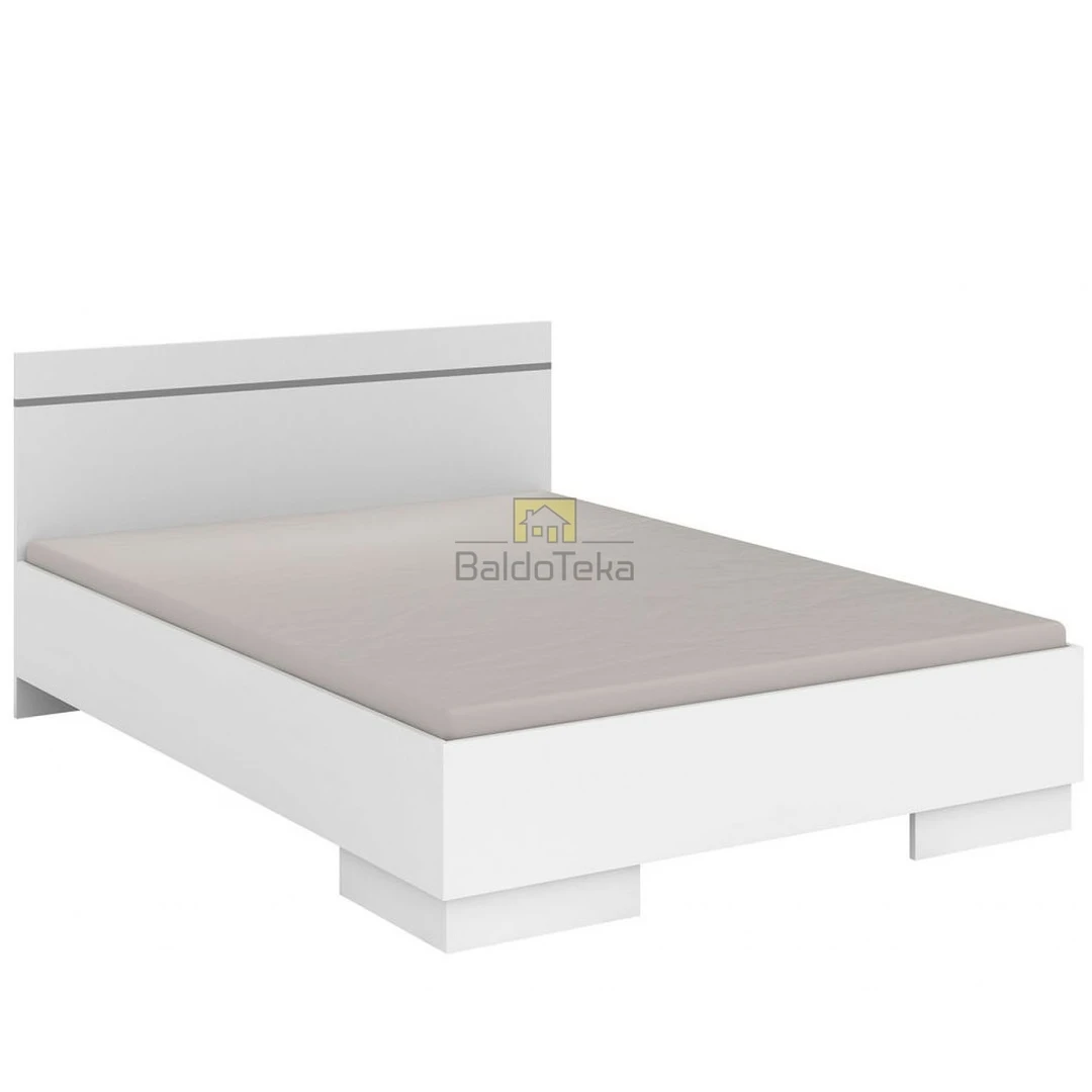 Baldai lova balta matinė