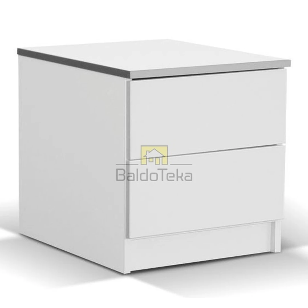 Stilingos baltos matinės spintelės – tik 2 vnt.