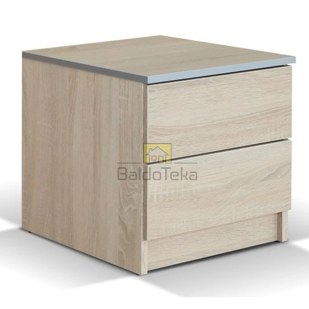 Komoda šviesaus ąžuolo sonoma spalvos