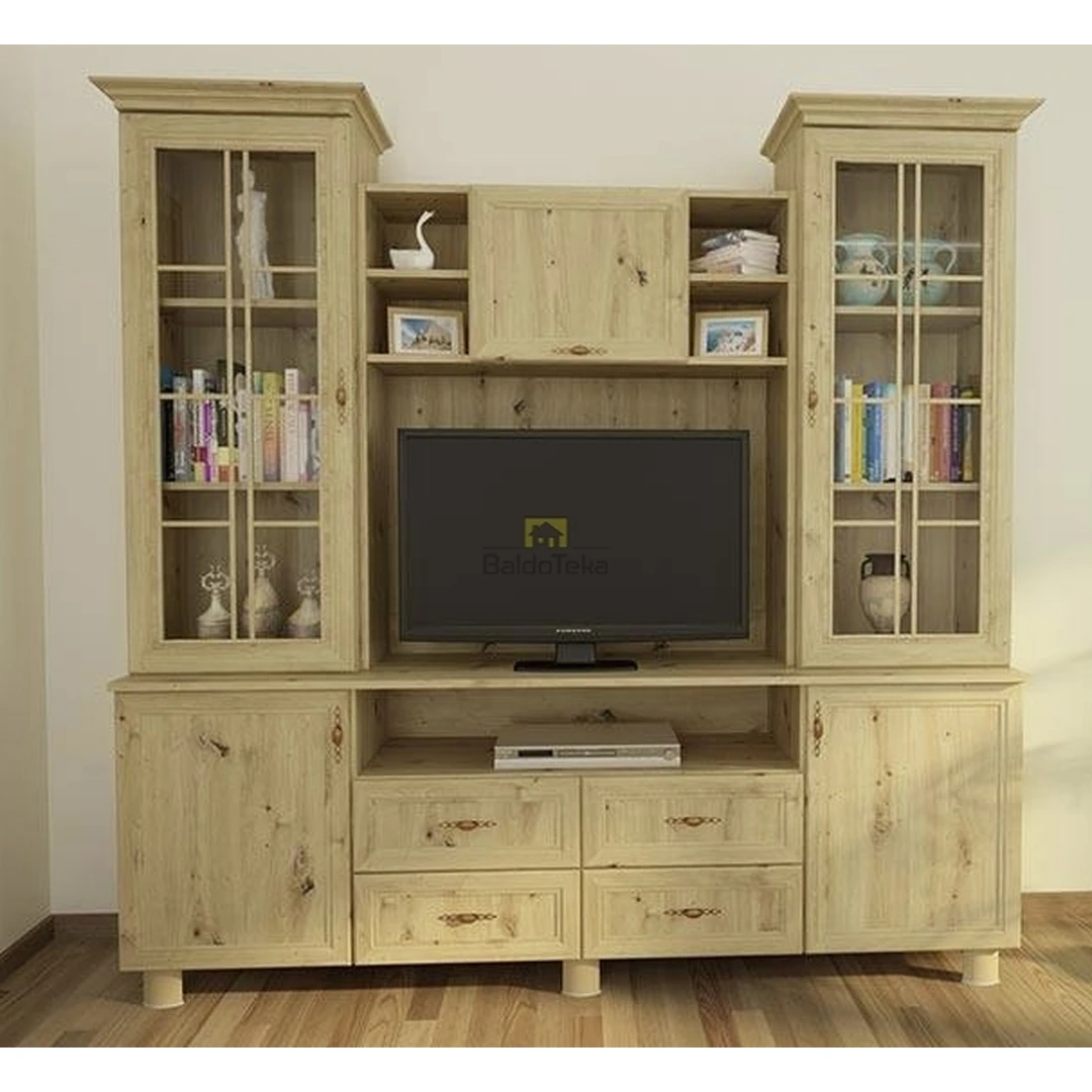 Ergonominė spintelė 200x207x44 cm, 18 mm LMDP