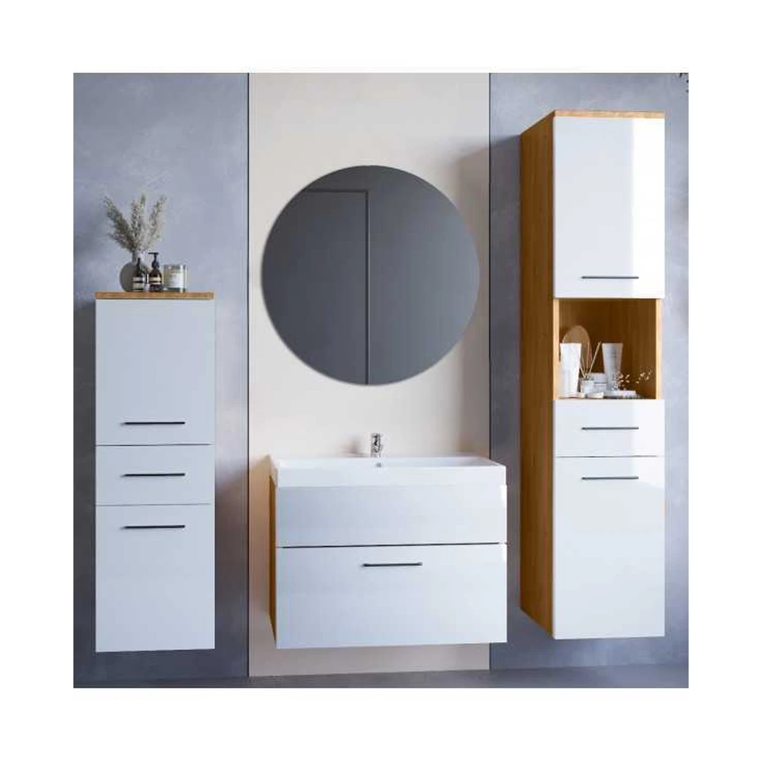 Lux vonios baldai komplekte su veidrodžiu