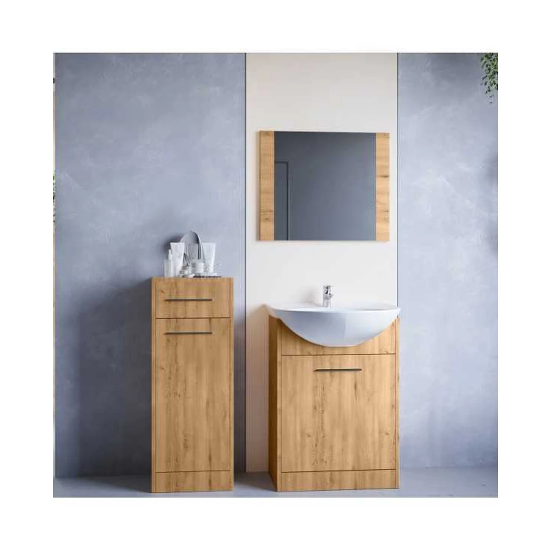 Moderni vonios kambario spintelė SL2 su stalčiais