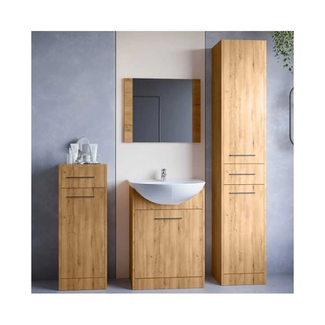 Moderni vonios baldų kolekcija iš laminuotos plokštės