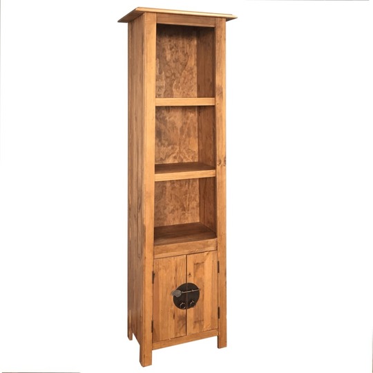 Vonios spintelė, masyvi perdirbta pušies mediena, 48x32x170 cm - Vonios baldų komplektai