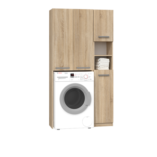 Įspūdinga ąžuolo spintelė su ABS plastiko apdaila