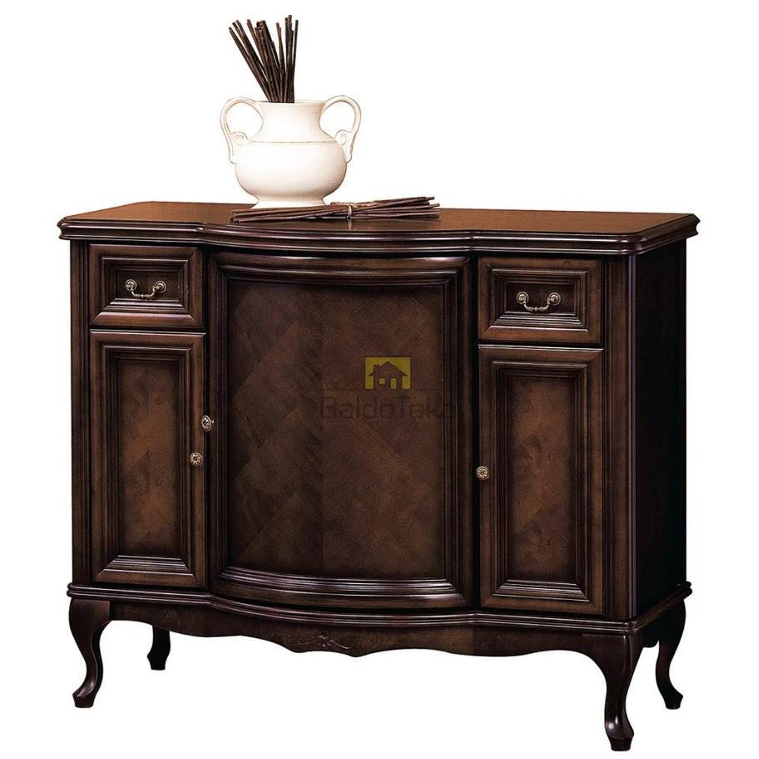 Ergonominis MDF spintos stalas su natūralaus medžio apdaila