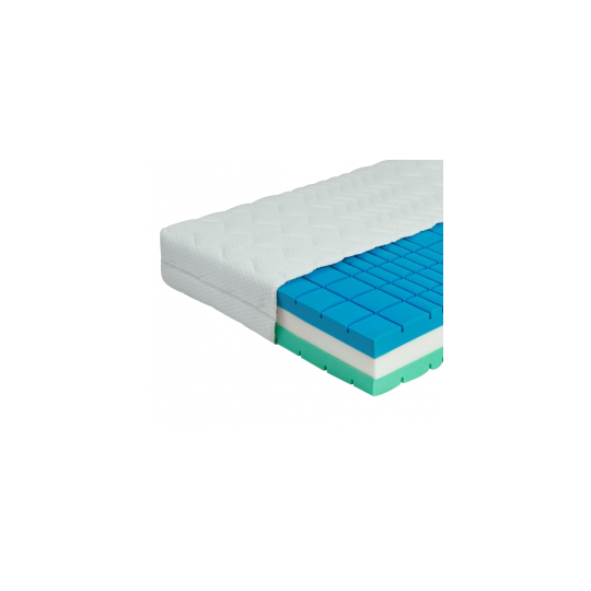 7 anotominių zonų čiužinys XENA su kūbeliais ir ventiliacija