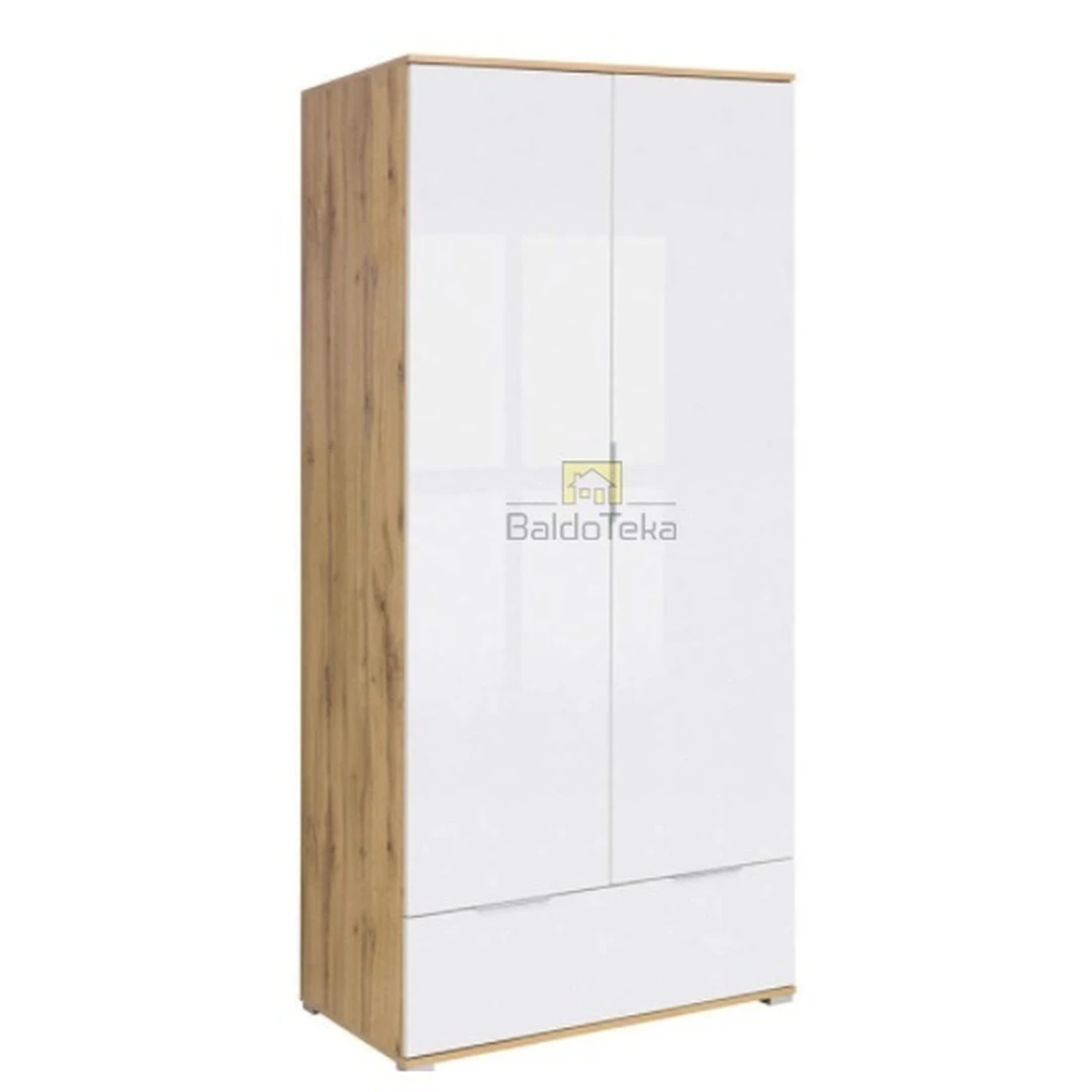 Ergonominė spintelė 90,5x195x56,5 cm, LMDP, spalva pagal pasirinkimą