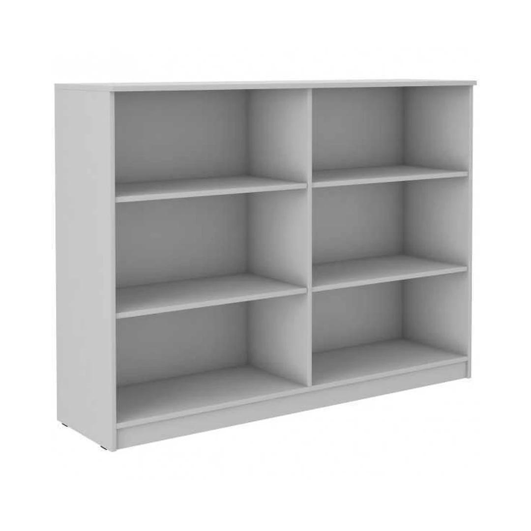 Šviesiai pilki spintos su PVC apvadais