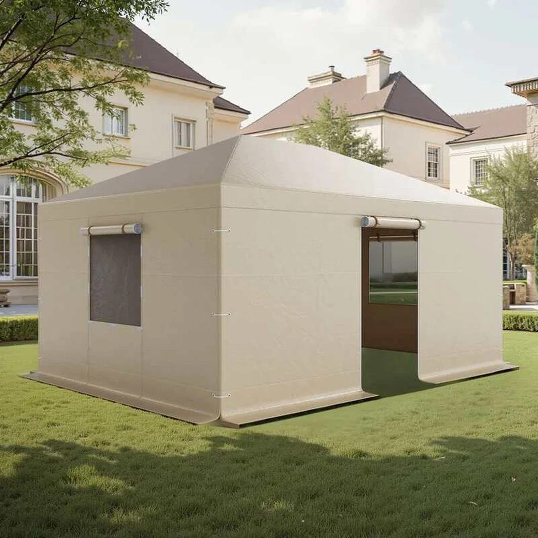 Žiemos pavėsinės uždanga 3,68x4,9 m