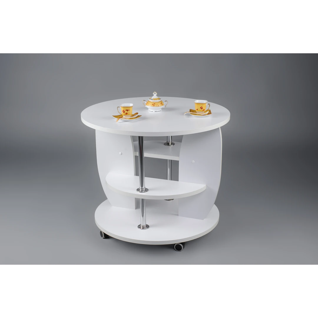 Laminuotas staliukas su PVC apvadais