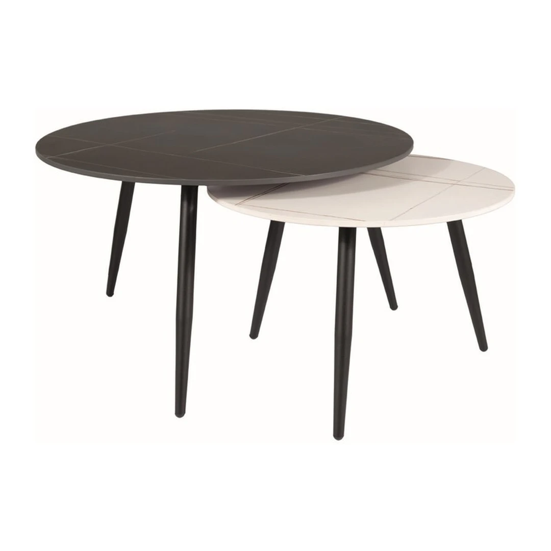 Elegantiškos marmuro efektas virtuvės stalai Lenkijoje