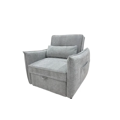 Patogus miegamas fotelis mažiems kambariams