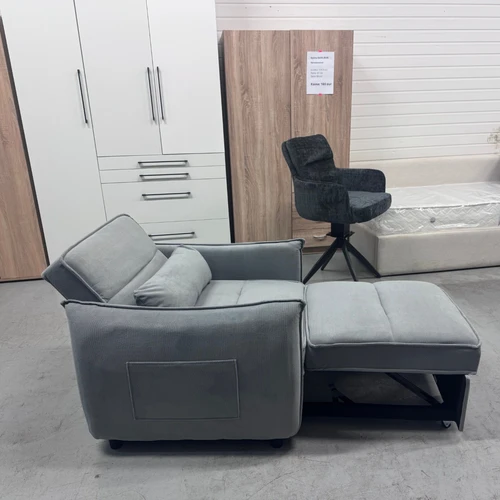 Praktiškas miegamas fotelis ELIS su ištraukiama lova