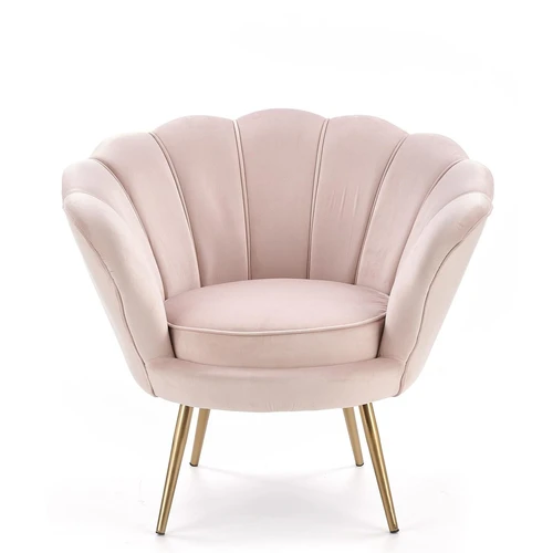 Fotelis HA1809, rožinis