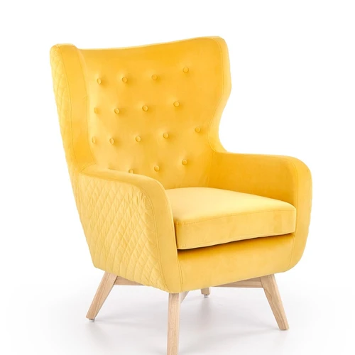 Fotelis MARVEL, geltona