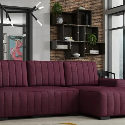 Minkštas kampas DA1157, violetinė