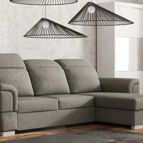 Minkštas kampas DA1177, pilka