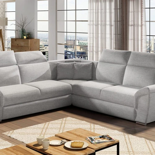 Minkštas kampas FEDERICO, pilkas