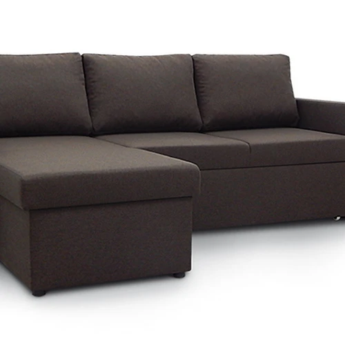 Minkštas kampas, rudas