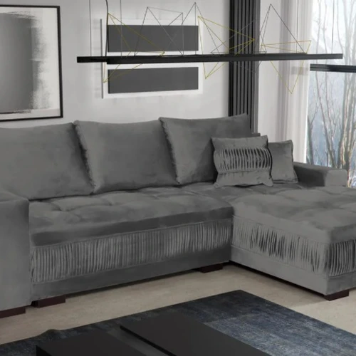 Minkštas kampas SORENTO, pilka