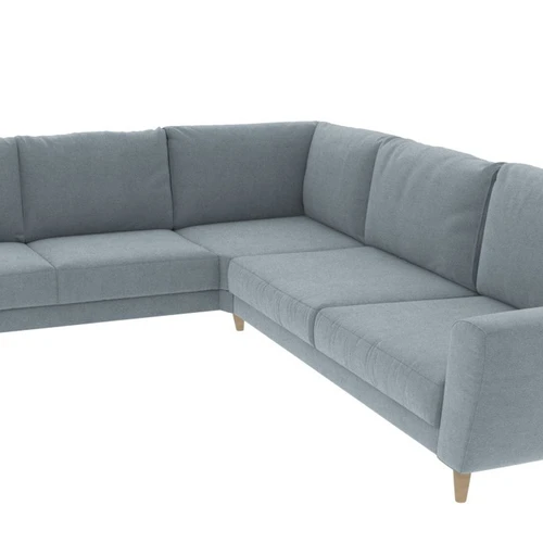 Minkštas kampas VI663, pilkas