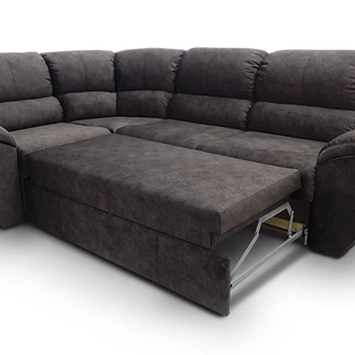 Minkštas kampas VI665, juodas