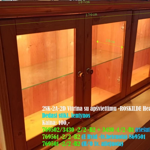 Vitrina ROSKILDE - 60087-1