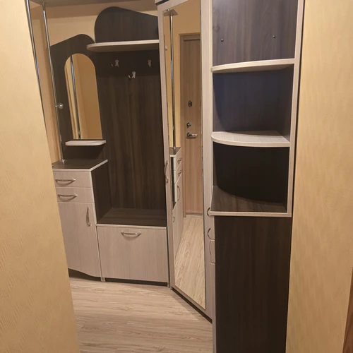 Erdvus prieškambario spintos modelis