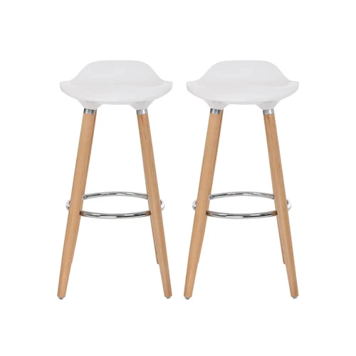 Tvirtos baro kėdės su chromuotu metalo pagrindu ir ABS plastiku