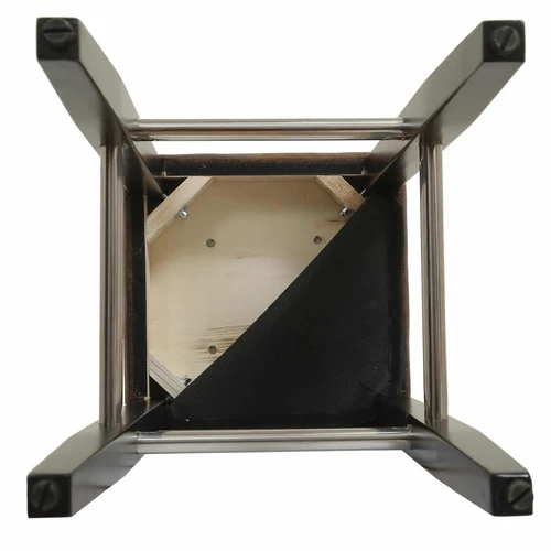 Patvari baro kėdė su pušies medienos rėmu