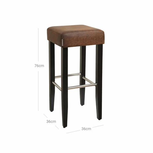 Moderni baro kėdė su guminėmis kojomis