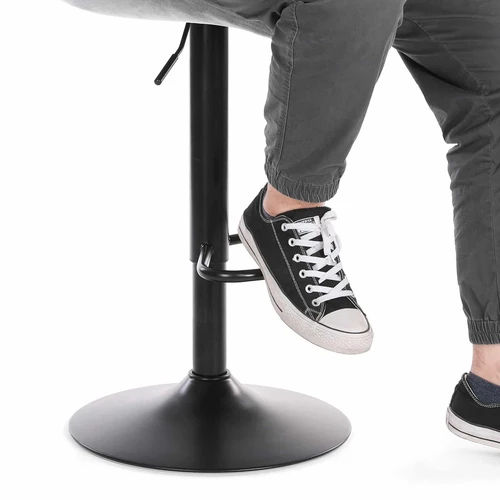 Ergonomiškos baro kėdės su patvariu metaliniu pagrindu