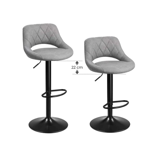 Ergonomiškos baro kėdės su aukštu komforto lygiu