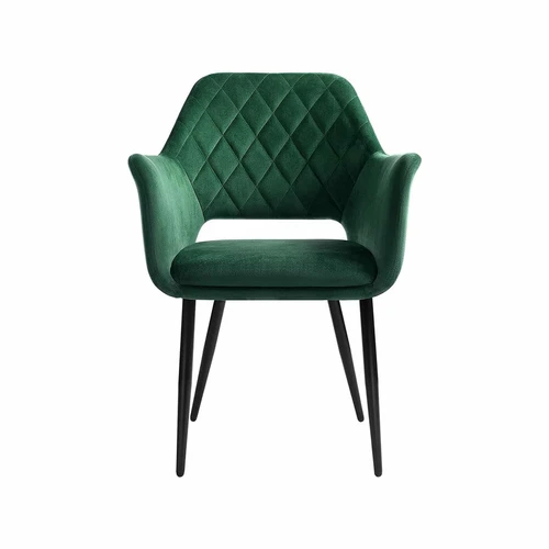 2 vnt. valgomojo kėdžių komplektas su porankiais