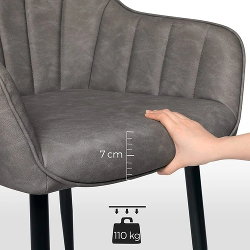 Patogi poilsio kėdė su moderniu dizainu