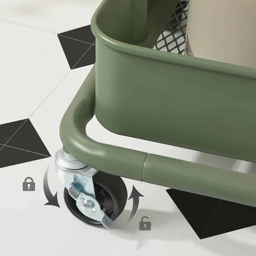 Erdvus vežimėlis smulkiems daiktams ir žaislams