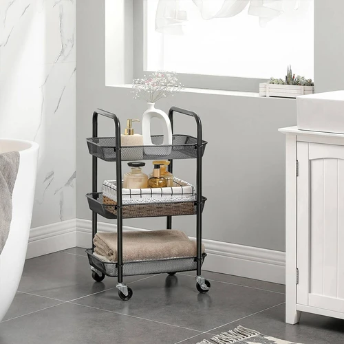 Praktiška SONGMICS lentyna – puikus sprendimas vonios, virtuvės ar biuro organizavimui