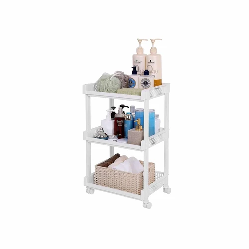 Tvirtas PP plastiko vežimėlis su 15 kg apkrova