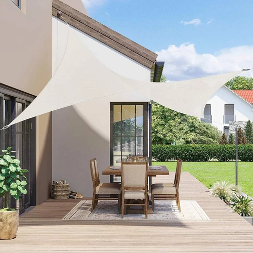 Aukštos kokybės saulės burės su tvirtinimo virvėmis