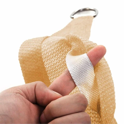 Patogi 3x5 m saulės apsauga su nerūdijančiais žiedais