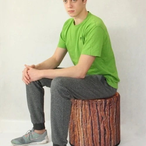 Tvirtas ir patogus pufas su nusegamu užvalkalu