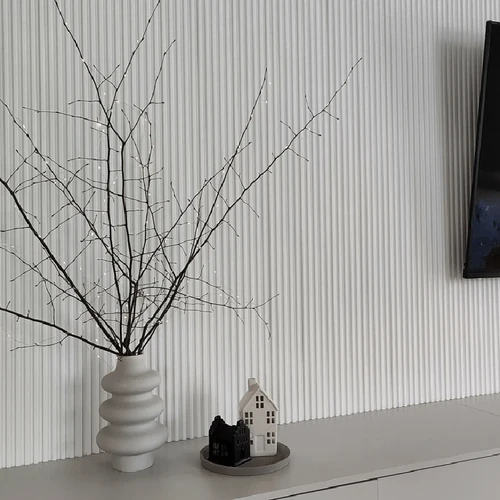 3D sienelės miegamajai