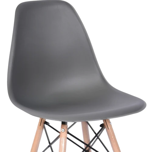 Minimalistinės stalinės kėdės komercinėms patalpoms ir namams