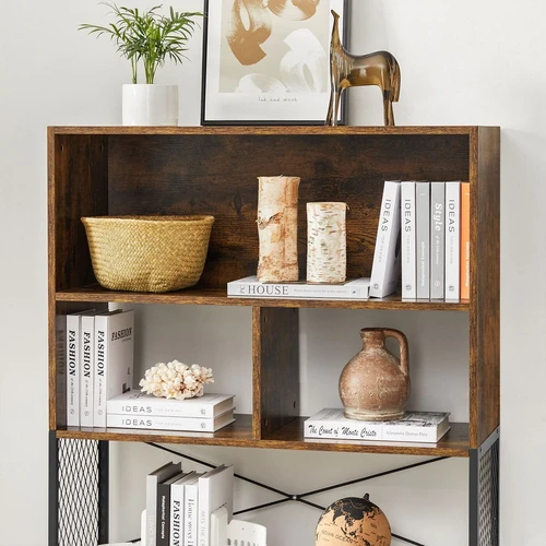 Klasikinė vintažinė knygų lentyna, puikiai tinkanti bet kuriam interjerui